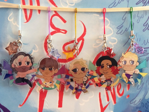 mylittlehiromu: I put my charms up on etsy! I don’t usually put small merch up on my doll shop