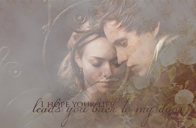 thelizziedarcy:  “I hope your life leads you back to my door.”