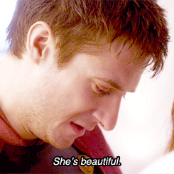 such-heights:  doctor who meme | nine scenes (02) | crying Roman with a baby  RORY:
