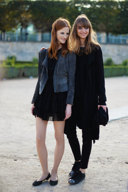 spyasilhouette: Beauties Magdalena Jasek and Daga Ziober after Elie Saab SS15 - shot by me