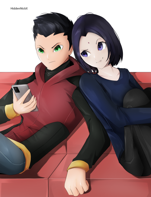 hidden-nickx:  Robin and Raven