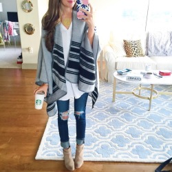 southern-curls-and-pearls:   grey striped