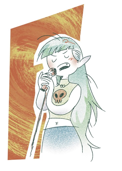Good News I Discovered That She's So Easy To Draw So You Will Probably Get More Of Her