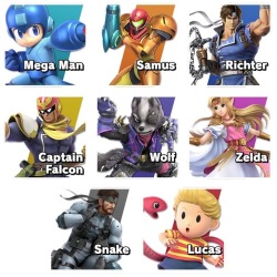 My #smashbrosultimate roster  #postyourrosterultimate