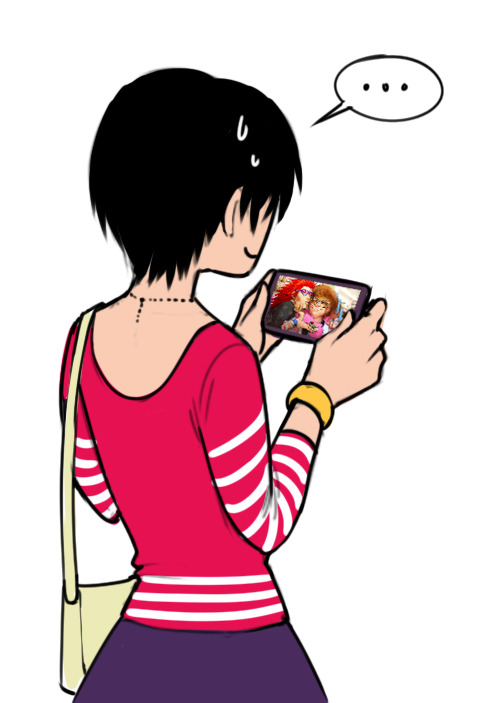 nijuukoo:  813 Month Day 14 - Selfie (word from lovelylionprince)“Keep him, Rox. That’s a winner.”