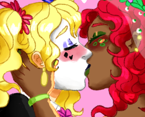 destinytomoon:Poison ivy and Harley got married and im just… cries in gay*