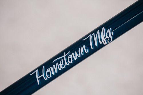 flamme-rouge: Hand done lettering, dope-ass USA made cranks, True Temper, awesome looking tires, and