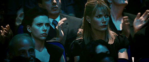 sadness-and-memories:  -  me at the end of each presentation I’ve attended