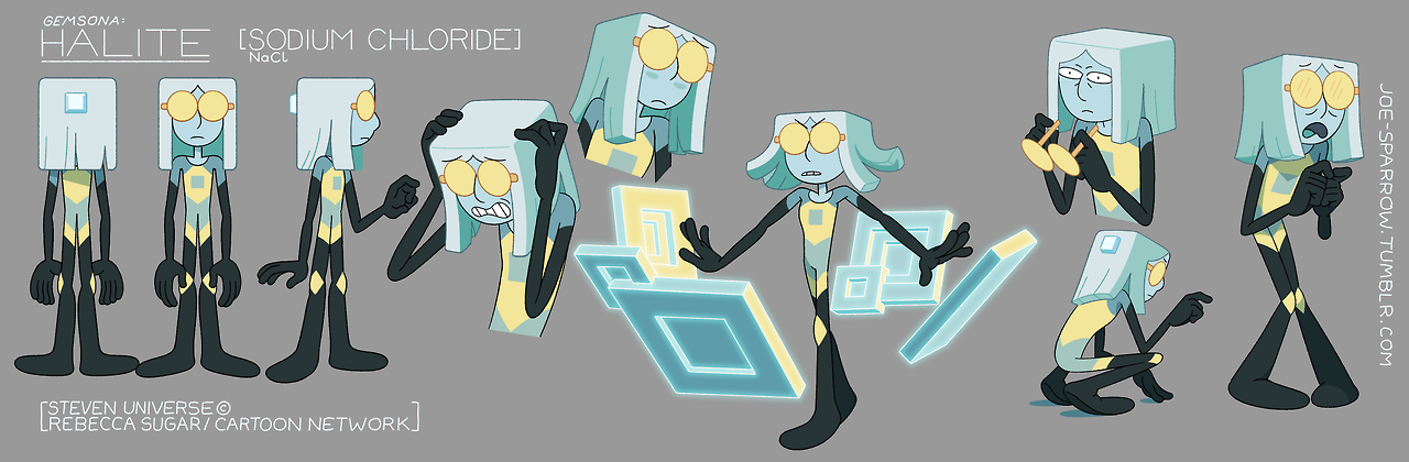 joe-sparrow:  Halite (Sodium Chloride) Apropos of nothing and what feels like several
