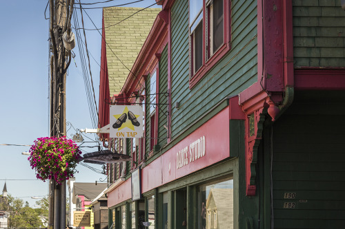 Historic Lunenburg, Nova Scotia. It’s so colorful, and I loved exploring all of the great stores. 