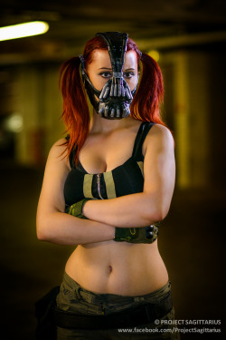 louisegoalby:  Big thanks to both TC Tran and Aaron Charlton for these great shots! https://www.facebook.com/ProjectSagittarius https://www.facebook.com/AJCharlton.Photography Female Bane Cosplay