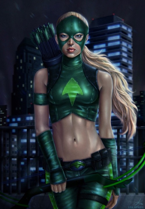 Artemis #SexyComicGirls #DC-Comics #FineArt