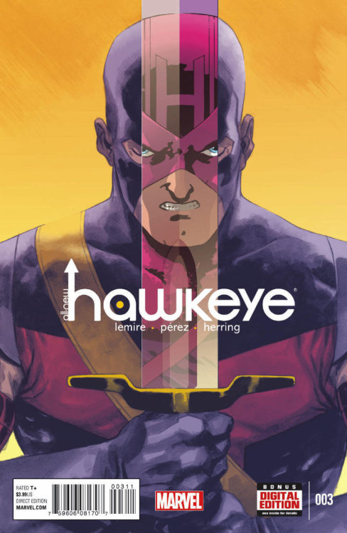 Preview for All New Hawkeye #03, by Jeff Lemire & Ramon Perez What makes a hero and what breaks 