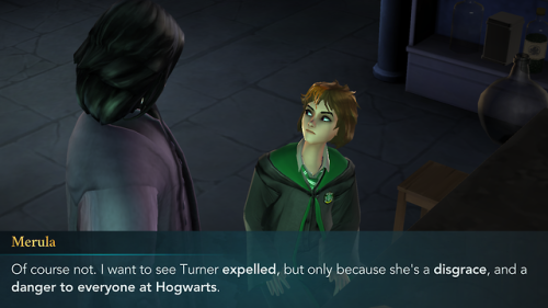 WHAT WHAT EEEEY SNAPE IS ACTUALLY PUNISHING HER HE DIDN’T TAKE POINTS OF COURSE, BUT this is t