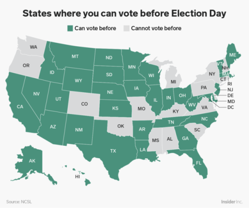 All the dates and deadlines you need to know before voting in the 2018 Midterm Elections