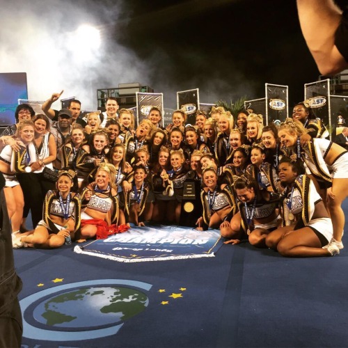 Champion all star cheerleading