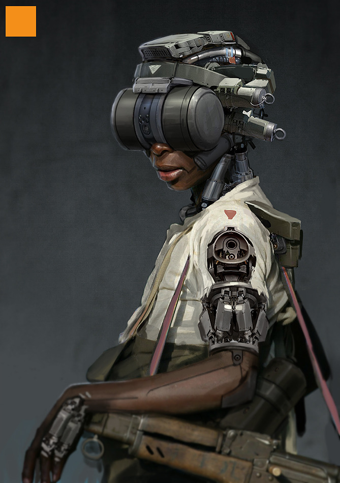 cybercircuitz:  creaturesfromdreams:  Featured Artist #25: Darren Bartley (Fightpunch)