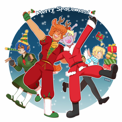 Merry Spacemas and Happy Holidays everyone! (Day 12)This year has been, so so wild, but I am so appr