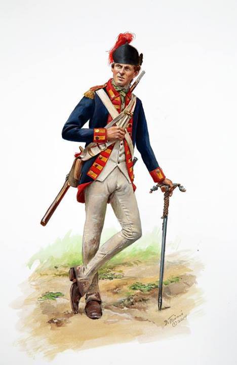 Royal Artillery Bombardier by Don Troiani as he would have appeared during the