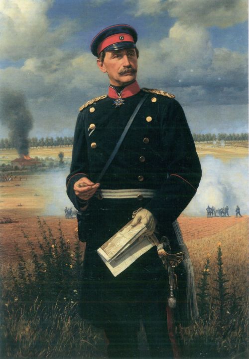 feuerschutz - Anton von Werner (1843–1915), a German...