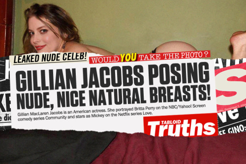 (via Leaked! American Actress Gillian Jacobs Posing Nude - Nice Big Natural Breasts!)