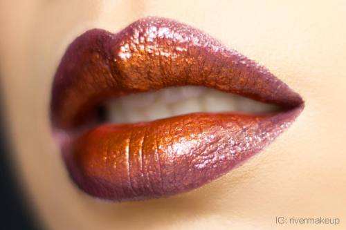 My Makeup/ Photo Created using Inglot Freedom System Lipstick No. 21 & 59. สวย สะอาด มาตรฐานออสเ