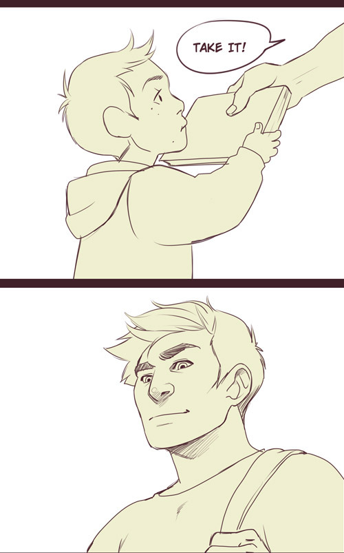 monkeyelbow:  Only for fun.Young Stiles meeting Derek, when he was a teenager, in