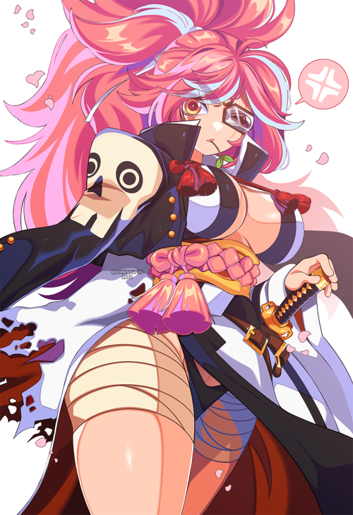 sugaryrainbow:Been wanting to draw Baiken for literal months lol. Need to get back into the swing of