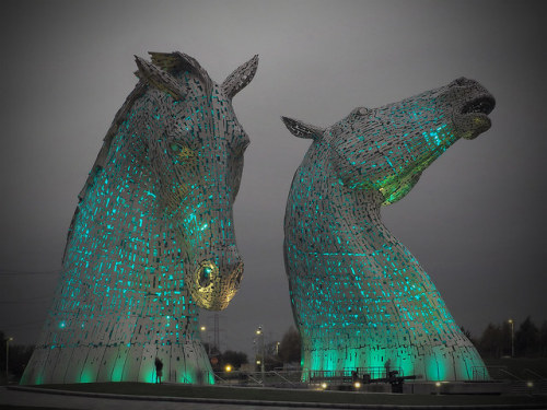 Els Kelpies en turquesa&hellip; by Felip Prats felip1969.wix.com/intangibles?fb_ref=Default https://