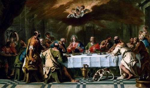 The Last Supper, Sebastiano Ricci (1659-1734)