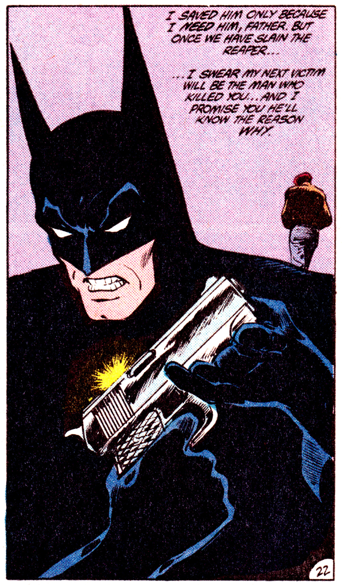 jthenr-comics-vault:  DETECTIVE COMICS #577 (Aug. 1987)Art by Todd McFarlane (pencils),