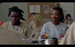 adventureiwillalwaysseek:  orange is the new black solving world problems