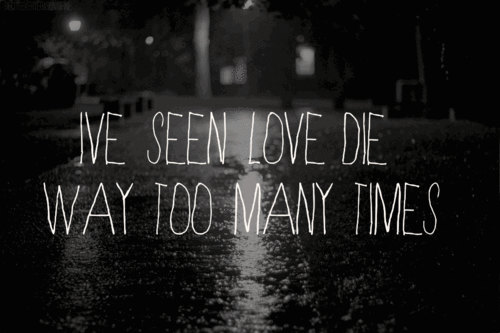 One time is too many times, to be honest.