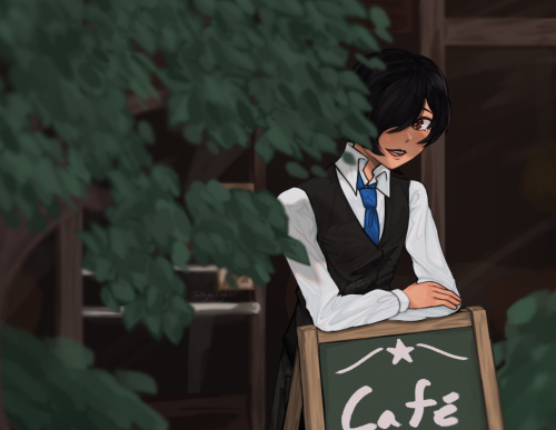 tatsuyalighter: Cafe open !