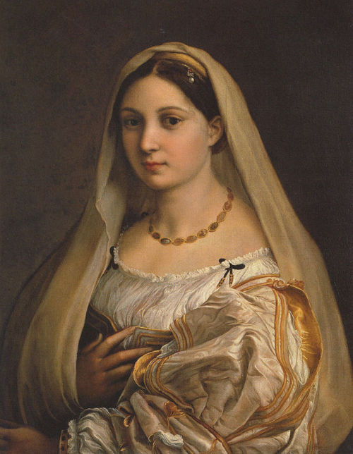 artstoria:Raphael, La Velata, 1514-15