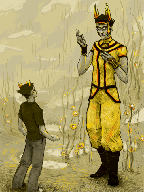 tatterdemalionamberite: hyperactive-beekeeper: I just wanted to draw Psiioniic, because he’s a