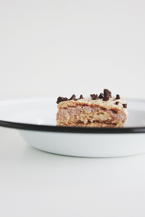 gastrogirl:  chai tea ice box cake.