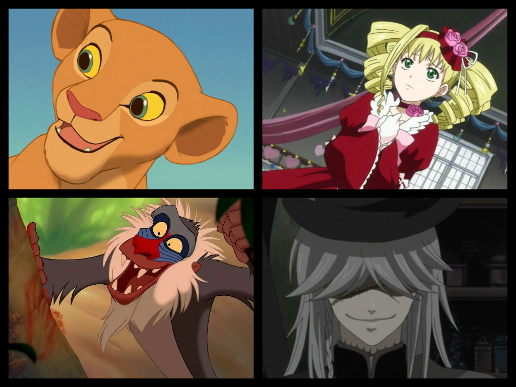 fabulousviscountdruitt:  Black Butler Lion king cast 