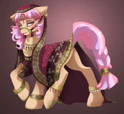 theponyartcollection:  Palette Indian Wedding Dress by =dennybutt  Beautiful &lt;3