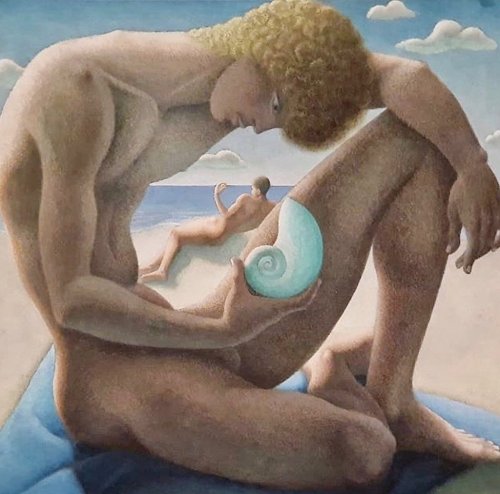 alanspazzaliartist:Jacques Azema French artist (1910-1979), his work strongly influenced