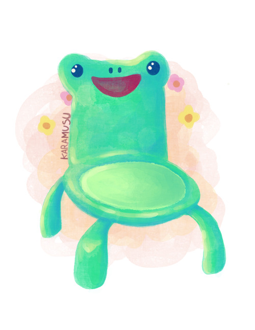 i Love froggy chair uwu