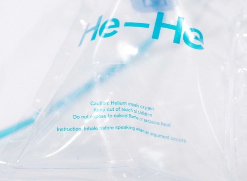 daphnetsanggraphics:He-He Helium (with Louisa Murray & Moses Wong)A bag that stops heat in argum