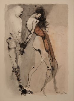 foxesinbreeches:  Bondage by Leonor Fini,