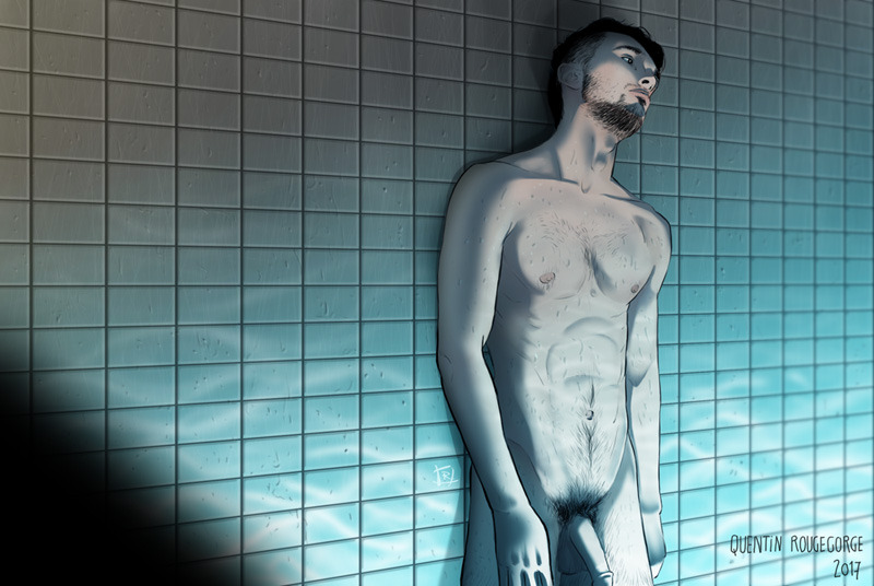 quentinrougegorge-secrets-nsfw: Portrait of porn actor William Sawyer ( @williamsawyerxxx