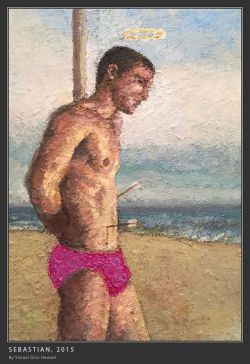 gayartgallery:  Oils | Oil and Hologramic