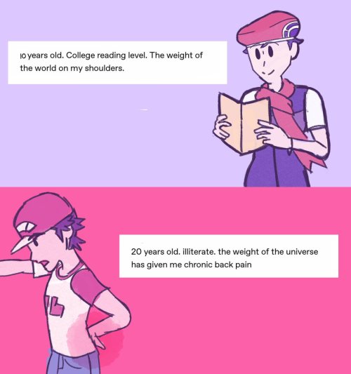 blazechime:pokemon protags (and friends) as tumblr and other social media posts part 3 / ?