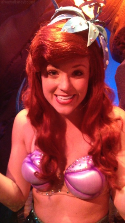 alwaysdisneybound:The CUTEST Ariel I’ve ever met.