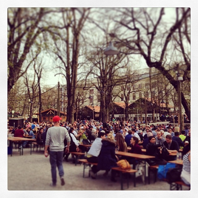 keep #calm and go to #beergarden || #munich #augustiner || happy #weekend (hier: Augustiner-Keller)