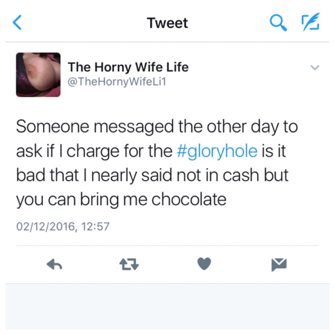 thehornywifelifeposts:  True Story