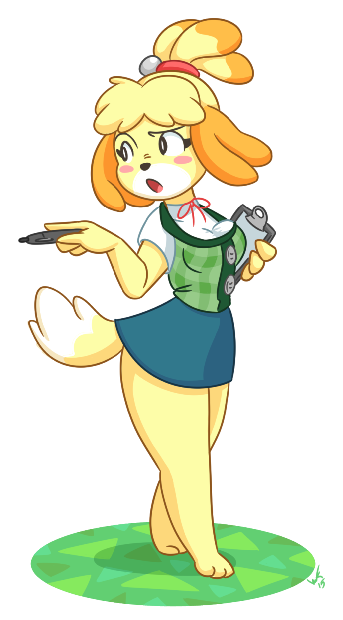 inkstash:  Settles on a nice inking and coloring style for these Animal Crossing